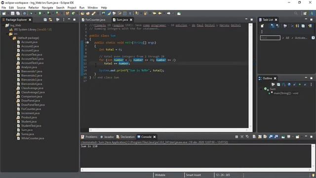 Ejemplo019: Java cómo programar - 10 edición - de Paul Deitel y Harvey Deitel смотреть онлайн