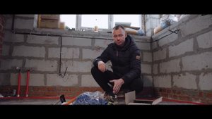 Теплый пол на профессиональном крепеже