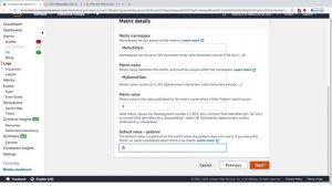 219 - CloudWatch Logs Metric Filters