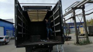 Евро-фургон 7.3 х 2.55 х 2.75 со сдвижной крышей на Валдай  от компании АвтоРекорд