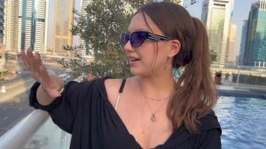 Лучший пляж Дубая ?️ Бассейн на крыше отеля ❤️ Ночное плаванье в море ? #путешествие #оаэ