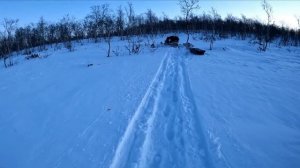 На снегоходе попал в наледь. Зимняя прогулка по лесу на снегоходе ямаха-браво! выбраться из наледи