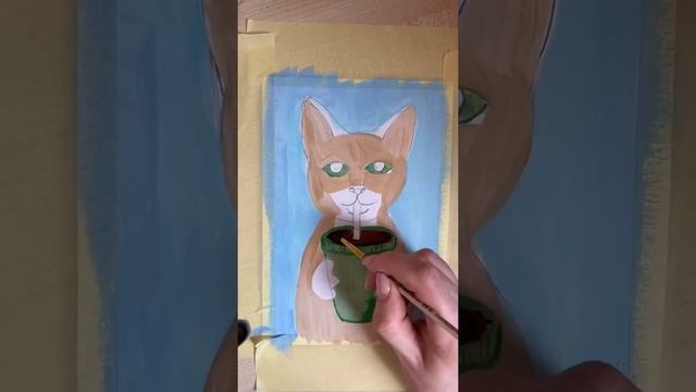 КАК  НАРИСОВАТЬ КОТА
