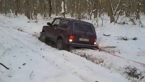 Нивы на заводской резине