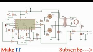 Inverter with SG3525 | 500Watt High voltage power supply | 12-240V