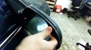 Снятие зеркального элемента на AUDI A6C7