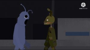 Mega Character Battle Arena Season 4 Ep 5: Springtrap VS Costume Man