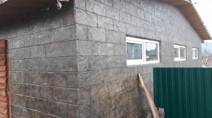 Штукатурка под декоративный камень из плиточного клея. Очень бюджетно. Своими руками.