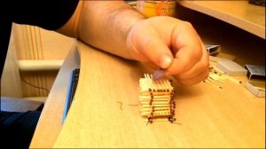 Замок из спичек (секреты постройки)