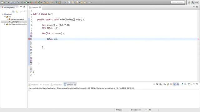 Advanced For Loop | Java For Beginners смотреть онлайн