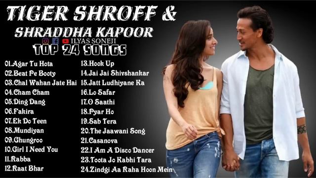 TIGER SHROFF TOP 24 SONGS | Tiger Shroff mashup jukebox | tiger Shroff mix album | all songs | смотреть онлайн