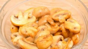 Вкусное блюдо из куриной грудки с грибами