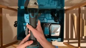 Обзор на аккумуляторную угловую шлифовальную машину Makita LXT DGA504RF
