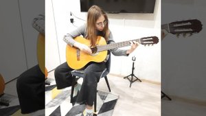 Фингерстайл с "Кукушкой" В.Цоя от Дмитриевой Елизаветы(11 лет).mp4