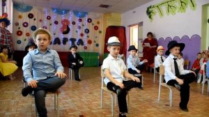 Танец со шляпами (старшая группа)