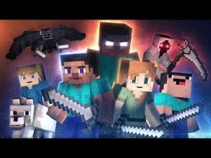 Анимационная жизнь: ПОЛНЫЙ ФИЛЬМ (Minecraft Animation)