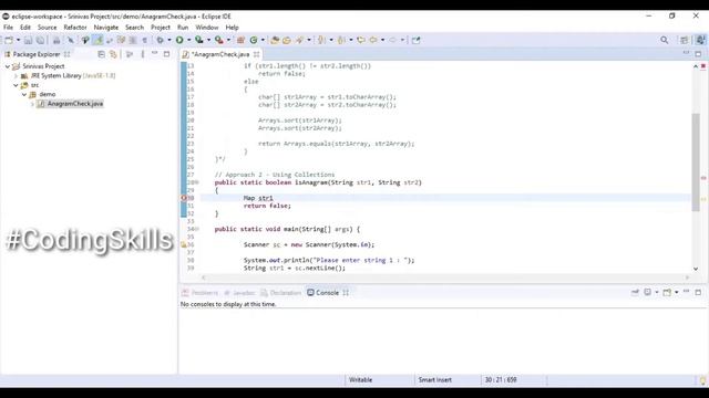 How to check Two Strings are Anagram in Java | Coding Skills