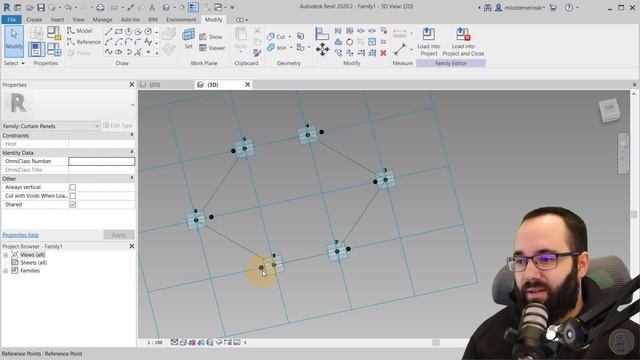 Perfect Hexagon Panel in Revit Tutorial смотреть онлайн