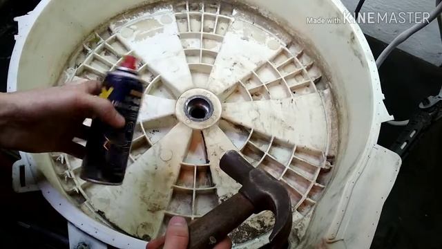 Как легко вставить подшипники в бак стиральной машины ? смотреть онлайн