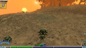 Spore collection. Играю в spore collection но за отшельника лягухазавр!!