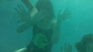 Riverview Camp for Girls-underwater swim