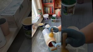 Декупаж, декорируем металлические бидоны из икеи