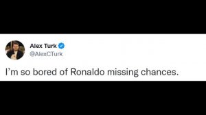 WORLD REACTS TO RONALDO VS TYRONE MINGS DURING MANCHESTER UNITED VS ASTON VILLA