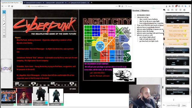 Session 1, They Killed My Wife (Chapter 1) - Cyberpunk 2020/Red Actual Play смотреть онлайн