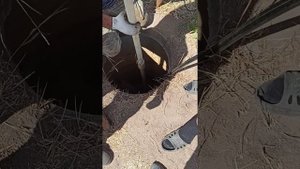 Эрлифт на скважине, труба  vinyl