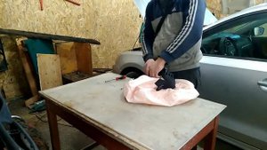 Ремонт стрельнутой подушки безопасности в Airbag Servis
