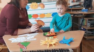 Коррекционное занятие по " Развитию познавательной деятельности" с глухим ребенком