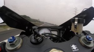 Suzuki gsxr 600 K7 - Top Speed 282km/h