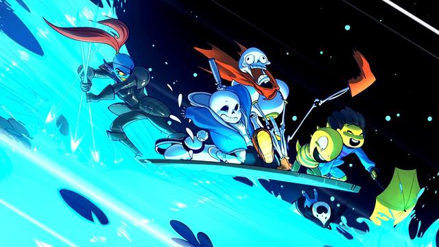 FREE Animated Background - Undertale HD1080p 60FPS смотреть онлайн