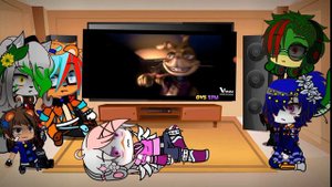 Security breach React to Darkest desire//song by Dawko//gacha club
