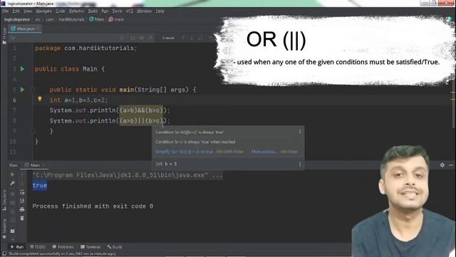 Logical Operator In Java | Java For Beginners