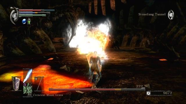 Demon's souls. 08. Босс Flamelurker