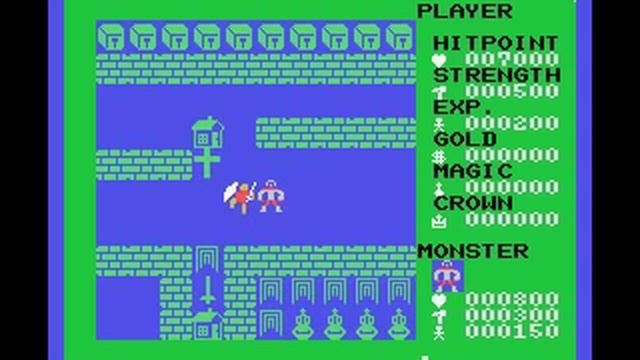 [MSX] Dragon Slayer (1985) (Nihon Falcom) смотреть онлайн