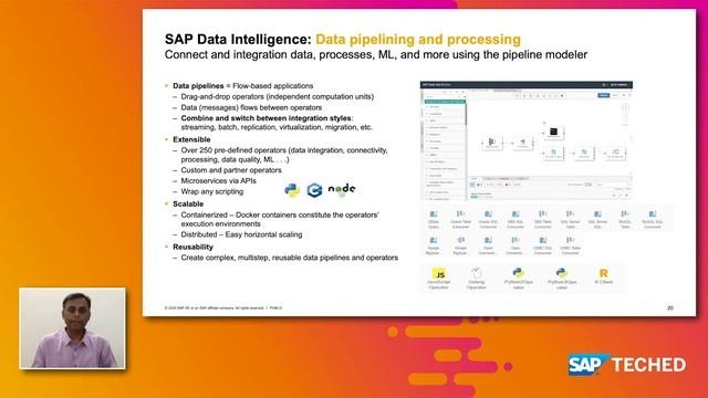 Introduction to SAP Data Intelligence | SAP TechEd in 2020