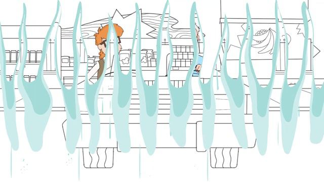 Incredible and unique advertising for business. Animated advertising for brand. Cartoon ad