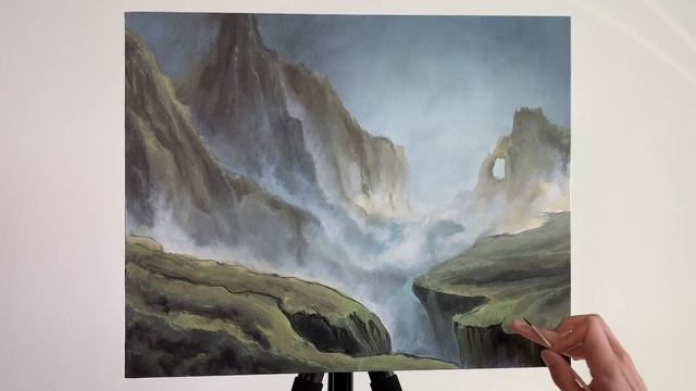 Dragon Painting STEP by STEP Acrylic Painting (ColorByFeliks) смотреть онлайн