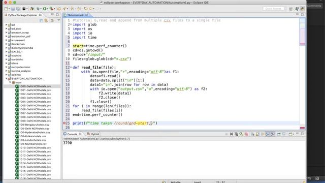 Everyday Automation Using Python|How To Read Multiple CSV Files Using Python Multi Threading|Part:6