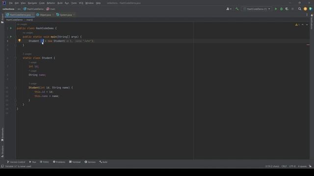 #15 Hashing - Understanding Java hashcode() method
