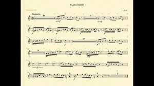 Лауе - Концерт для трубы  - минусовка для трубы