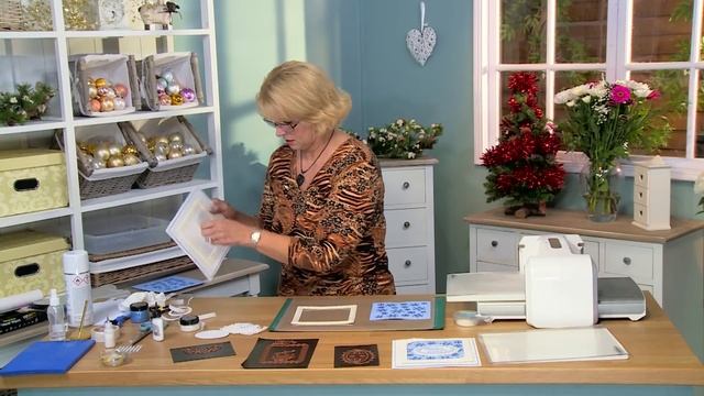 Sparkly Snowflake Card | Crafting My Style with Sue Wilson смотреть онлайн