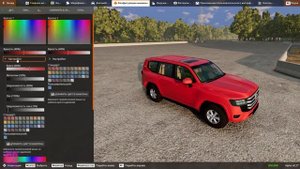 Мод Toyota Land Cruiser 300 (LC300 - FJA300R) для BeamNG.drive