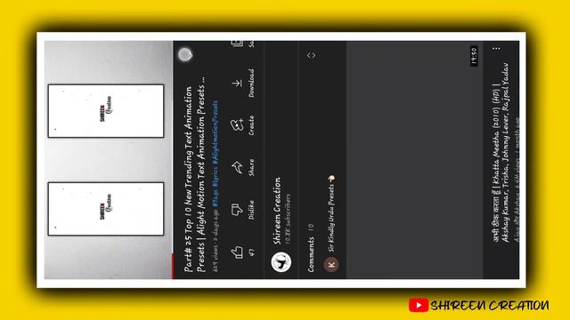 Part# 34 Top 10 New Trending Text Animation Presets | Alight Motion Text Animation Presets Download