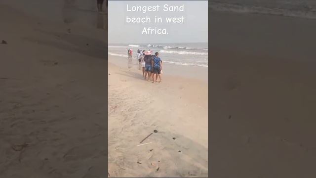 Longest Sand beach in west Africa.#shortvideo #viral #reels #fypシ #beach #beachvibes #adventure #fy