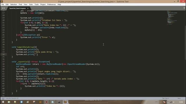 100+ Latihan Java #3 SQUENTIAL/LINEAR SEARCHING смотреть онлайн