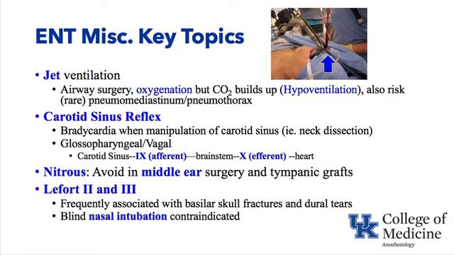 University of Kentucky Anesthesiology General Clincal #2 ENT & Eyes - (Dr. Schell) смотреть онлайн