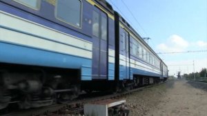 Последний рейс у электропоездa ЭР2-1293 / ER2-1293 last run